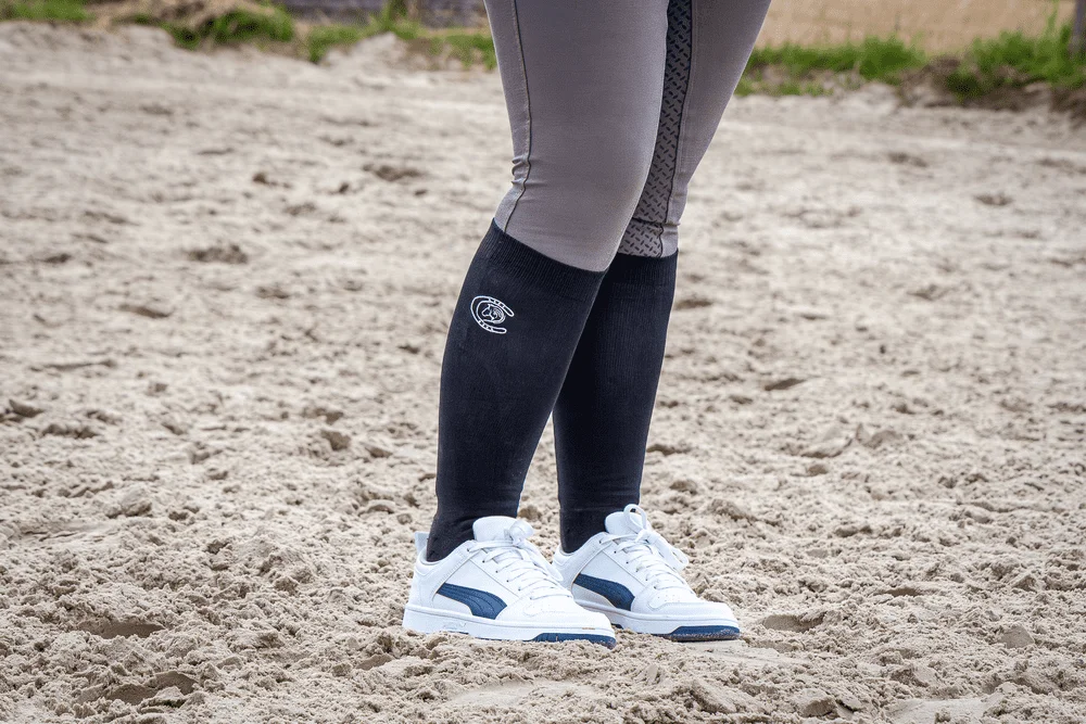 CCE - Chaussettes d'équitation Equisocks noir 3 CCE – Chaussettes d’équitation Equisocks noir