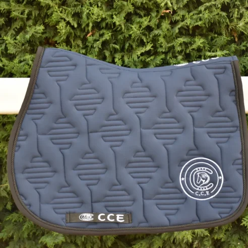 Tapis de selle Voltaire - Bleu marine