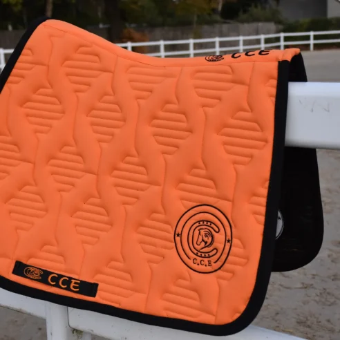 Tapis de selle Voltaire - Orange